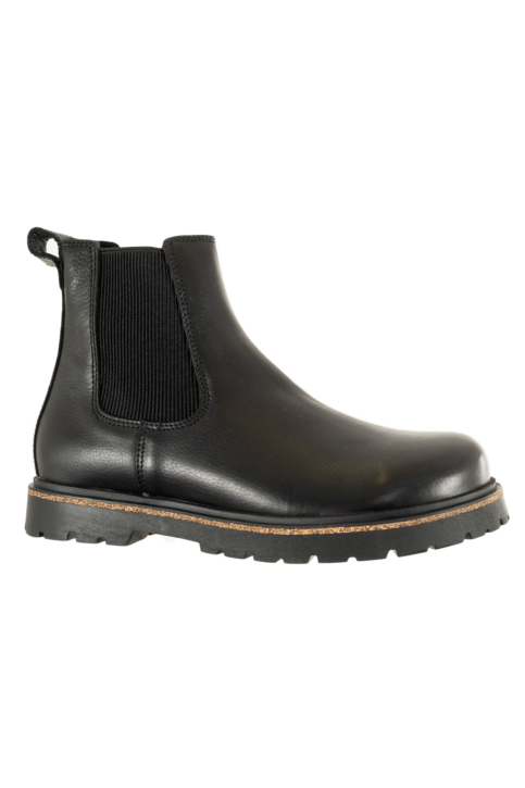 Bottines birkenstock highwood slip on m lena narrow 00001 -  black main product photo