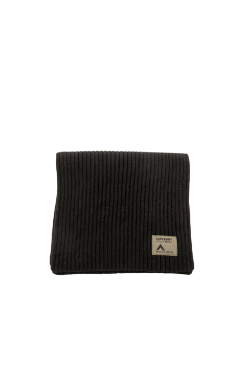 Echarpe superdry workwear 02a black main product photo