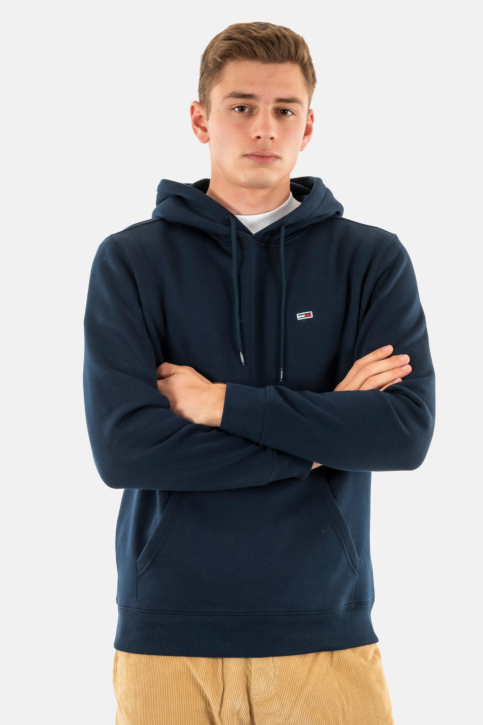 Sweat tommy jeans reg s flag c1g dark night navy main product photo