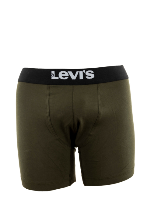 Calecons et slips levi's® solid basic boxer brief org 012 khaki main product photo