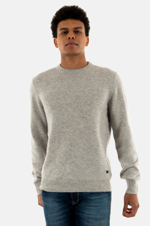 Pull hiver barbour mkn0584 gy31 light grey marl main product photo