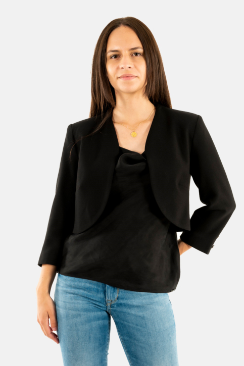 Blousons et vestes morgan 221-veleo.f noir main product photo