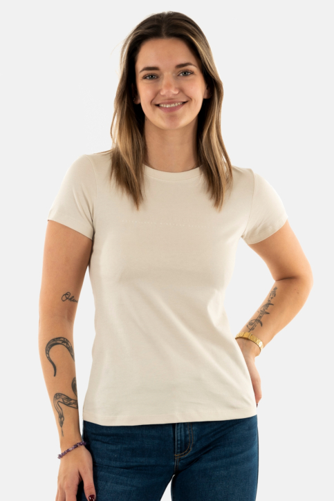 Tee shirt calvin klein jeans institutional graphi pdh moonbeam main product photo