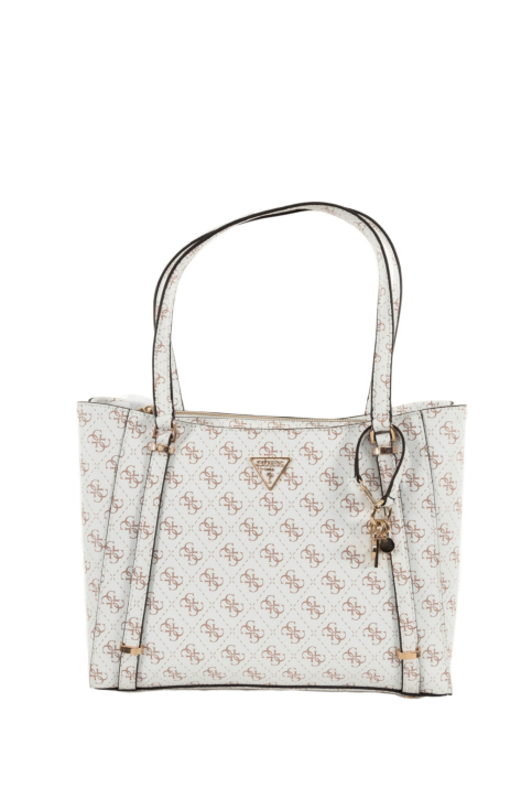 Sacs à main guess jeans erica cream logo main product photo