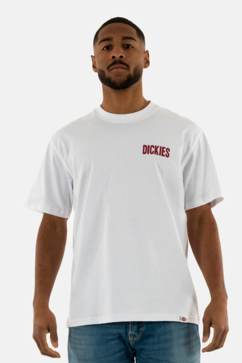 Tee shirt dickies slacks rally 0wh1 white main product photo