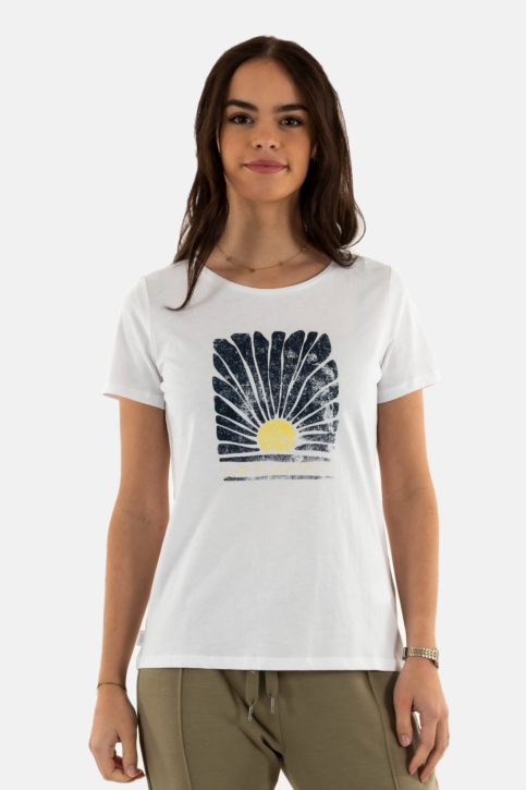 Tee shirt sun valley pretora 53 blanc main product photo