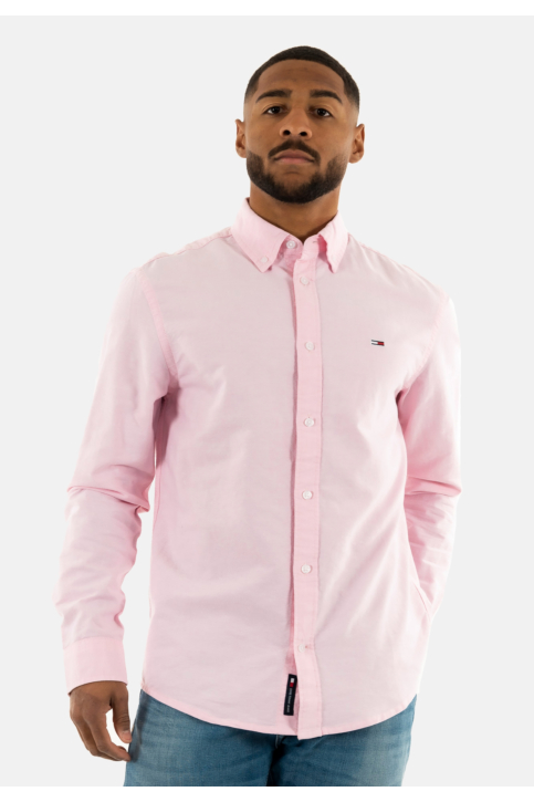 Chemise tommy jeans reg oxford tpf pink sugar main product photo