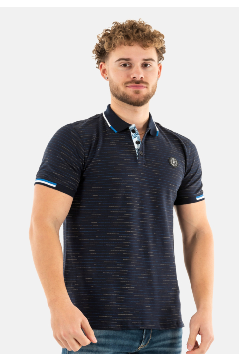 Polos Le Temps Des Cerises medal 3305 peacoat main product photo