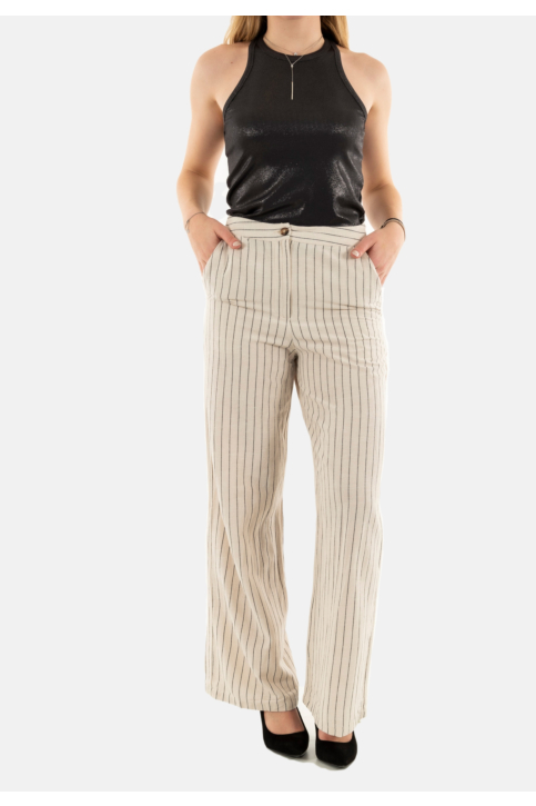 Pantalons la petite etoile pauline 11 rayure main product photo