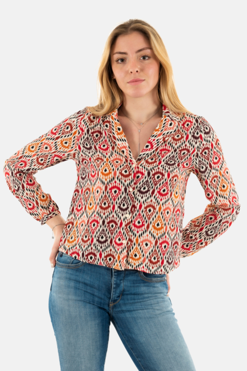 Chemisier only jamelia white swan fr savana main product photo