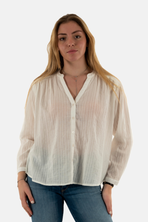 Chemisier la petite etoile bolias 10 blanc main product photo