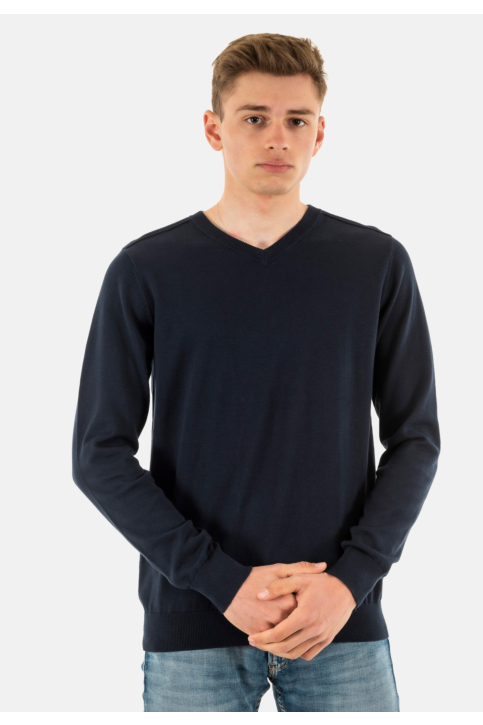 Pull leger Le Temps Des Cerises ibar 3305 peacoat main product photo