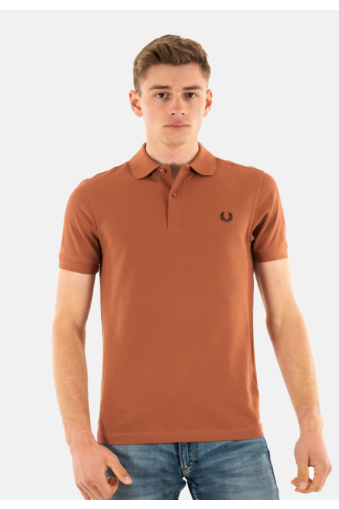 Polos fred perry plain y52 cinnamon/crbrick main product photo