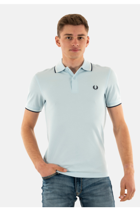 Polos fred perry mm3600 y25 lgic/swhi/tnsbl main product photo