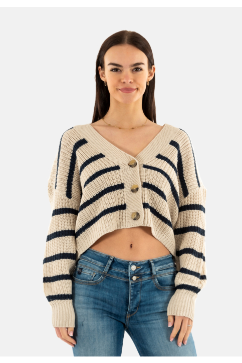 Gilets cardigans only carolnice pumice stone navy blazer main product photo