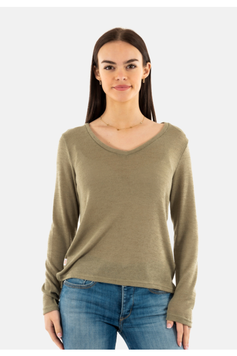 Pull leger sun valley diaz 1335 kaki main product photo