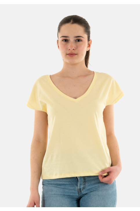 Tee shirt only winnie double cream stitch light gold main product photo