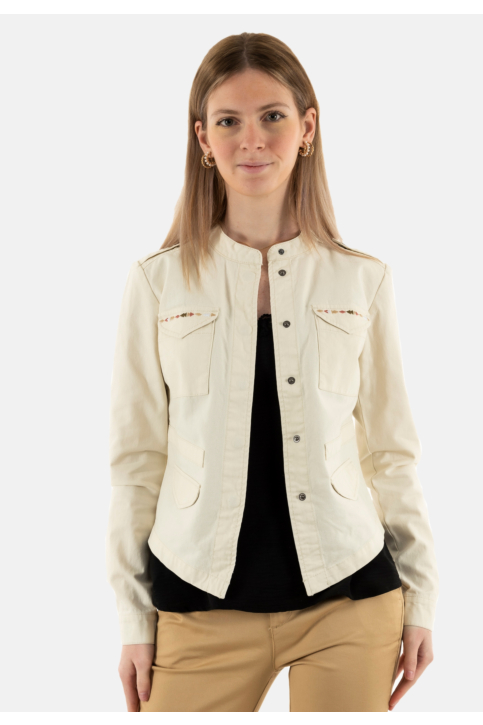 Blousons et vestes only austin birch w multi color emb main product photo