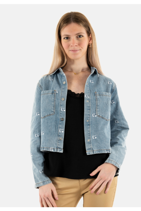 Blousons et vestes Le Temps Des Cerises apolo 3001 blue main product photo