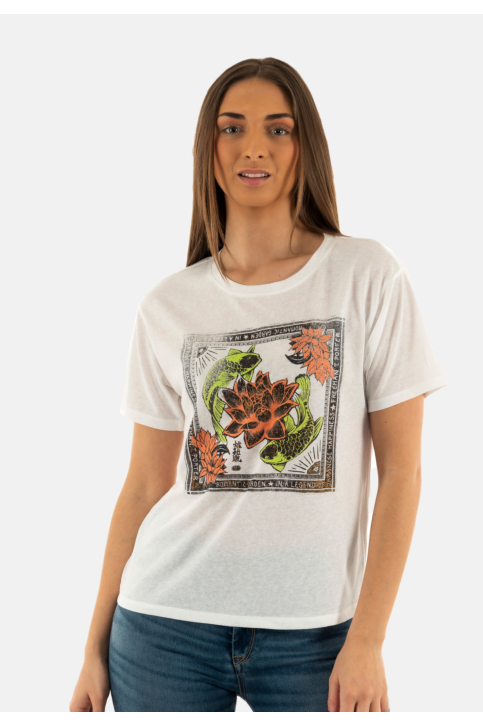 Tee shirt freeman t. porter suria carpe koi co73 f788 off white main product photo