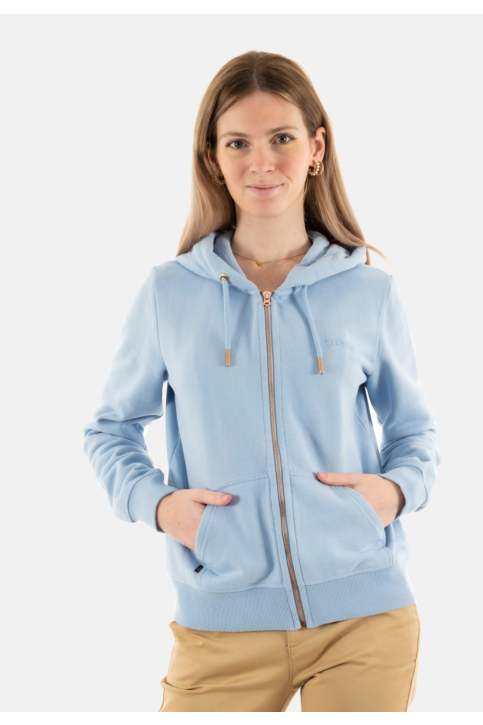 Sweat superdry essential logo 64h rich blue main product photo