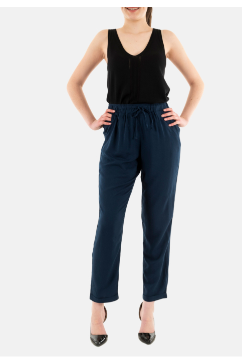 Pantalons sun valley vlaski 6420 bleu marine main product photo