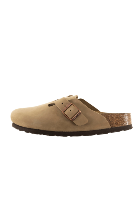 Sandales - nu-pieds birkenstock boston leoi narrow tabacco brown main product photo