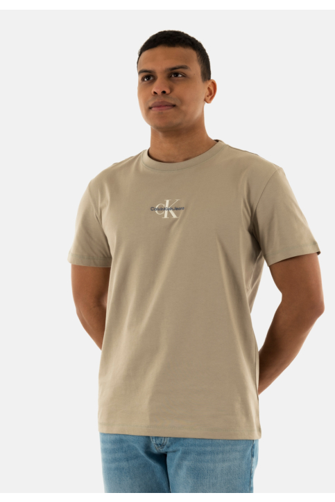 Tee shirt calvin klein jeans monologo pah aluminum main product photo