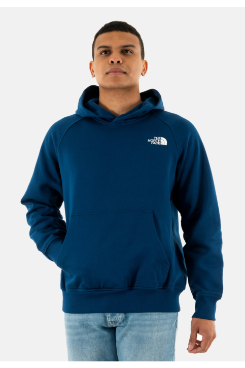 Sweat the north face raglan box nse h4b estateb/tnfwht main product photo