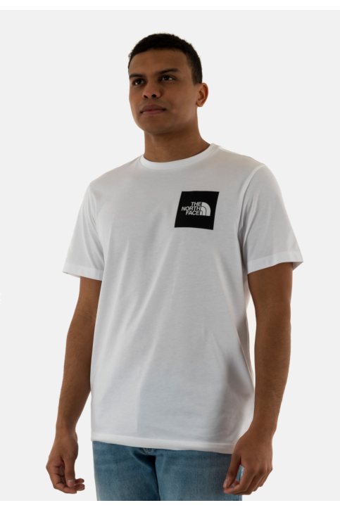Tee shirt the north face ss fine fn4 tnf white main product photo