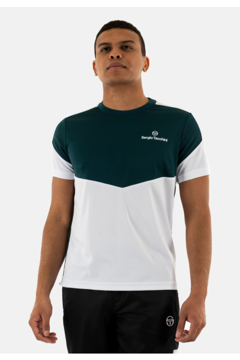 Tee shirt sergio tacchini giardino 5000-smo/wht main product photo