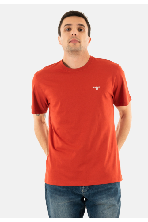 Tee shirt barbour mts0331 re25 red spice main product photo