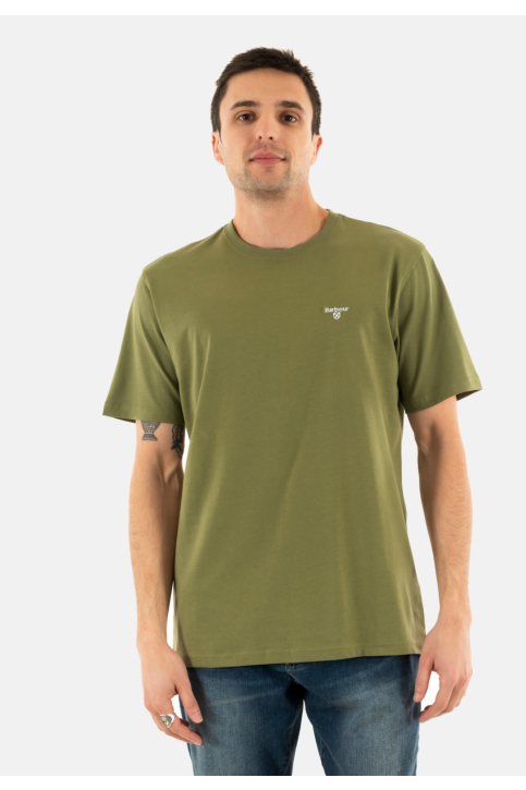 Tee shirt barbour mts0331 ol39 burnt olive main product photo
