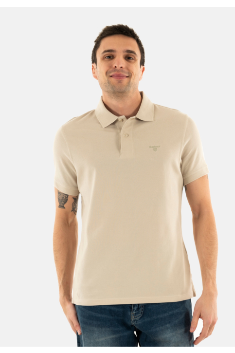 Polos barbour lightweight sports polo shirt be12 mist main product photo