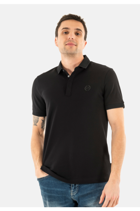 Polos armani exchange 8nzf91 1200 black main product photo