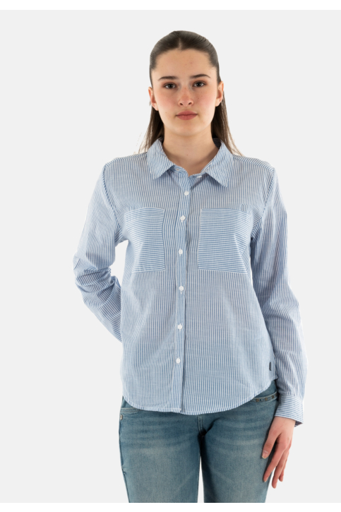 Chemisier sun valley rodeio 6170 bleu main product photo