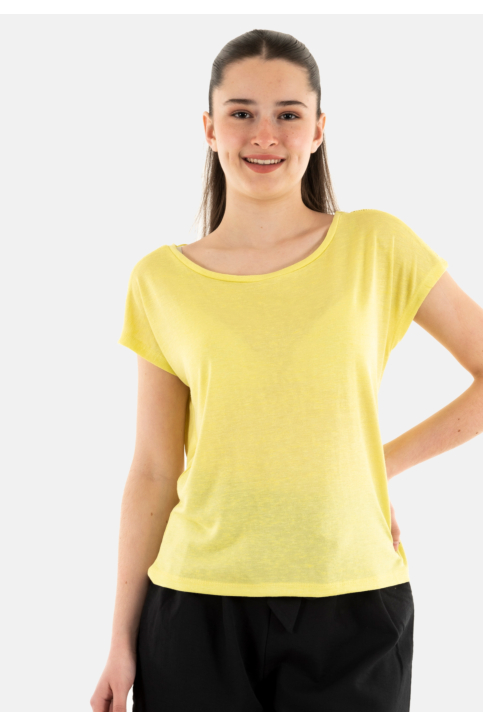 Tee shirt sun valley pikin 5129 jaune main product photo