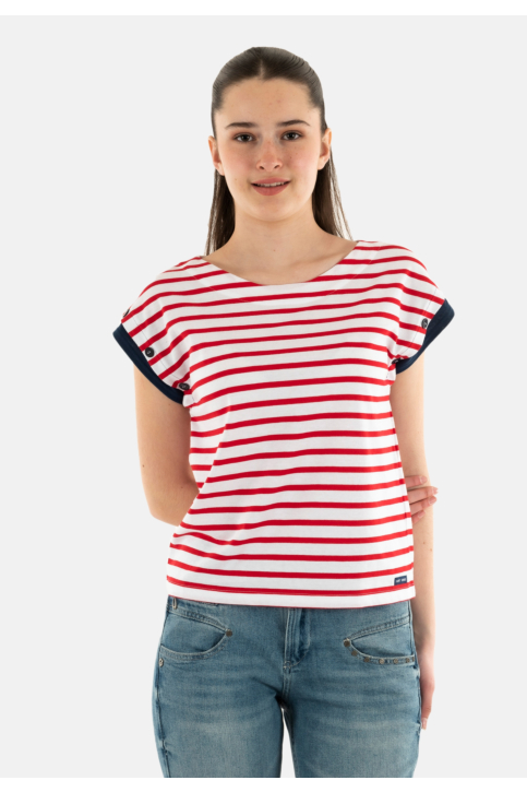 Pull leger saint james perigny neig/tul/marin main product photo