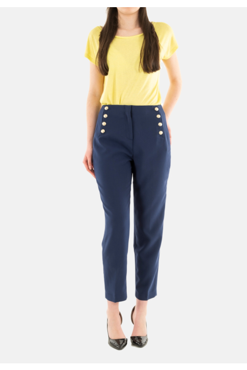 Pantalons salsa chino cropped slim 830 main product photo