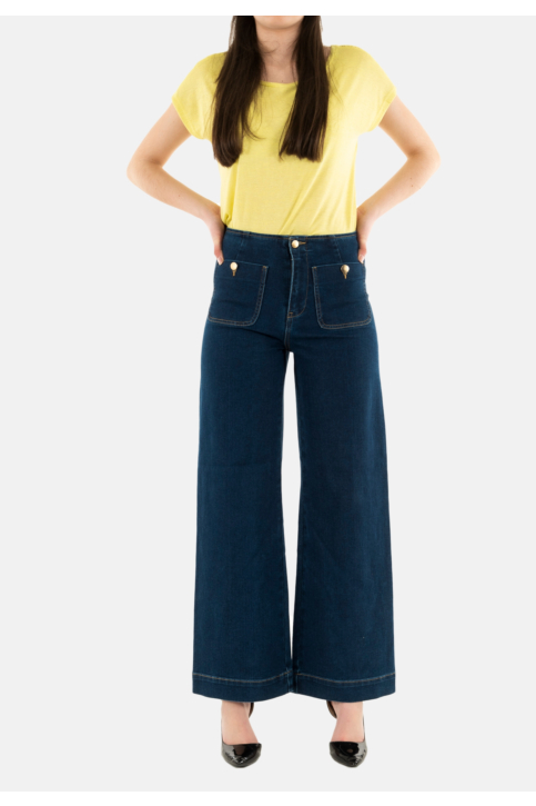 Jeans only madeline dark blue denim main product photo