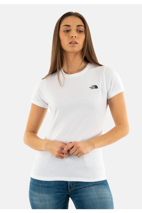 Tee shirt the north face ss sd slim fn4 tnf white main product photo