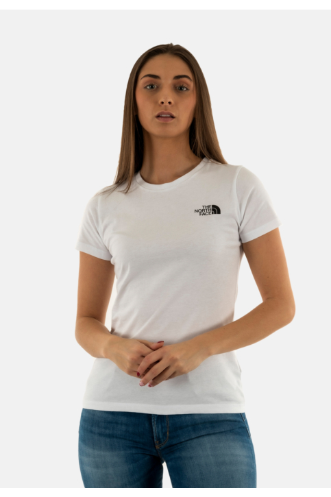 Tee shirt the north face s/s graphic half dome iac tnfwht/lunarslt main product photo