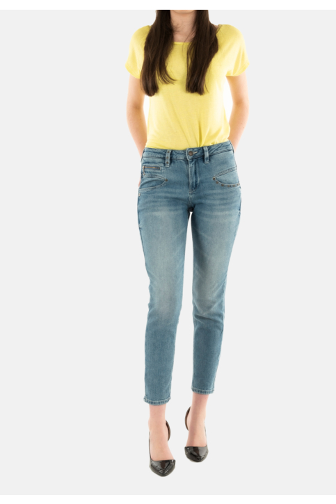 Jeans freeman t. porter alexa high waist cropped 599 f2251 pirana main product photo