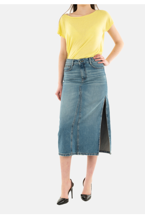 Jupe freeman t. porter carla denim 5202 f2264 syracuse main product photo