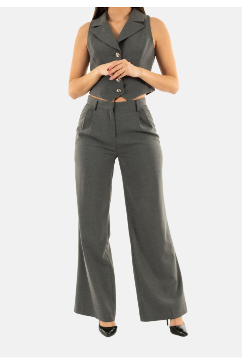 Pantalons morgan 251-panis.f gris perle main product photo