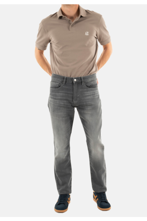 Jeans armani exchange xm000070 m8013 dark grey denim main product photo