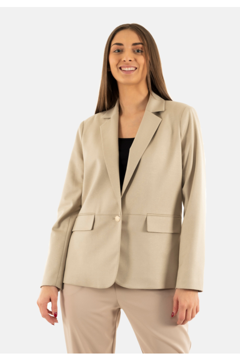 Blousons et vestes morgan 251-vlux.f capuccino main product photo