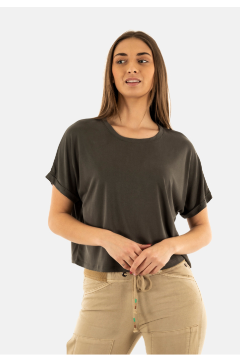 Tee shirt grace & mila parma_13117 kaki main product photo