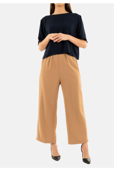 Pantalons grace & mila picasso_13154 camel main product photo