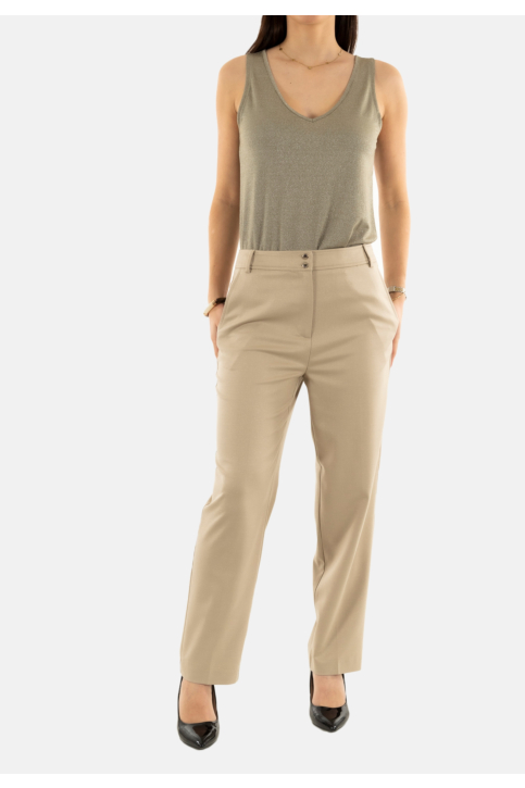 Pantalons morgan 251-plux.f capuccino main product photo